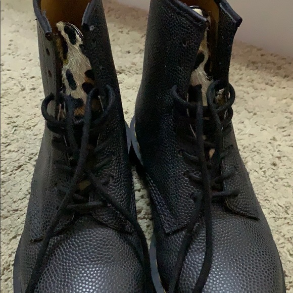 Stussy x Dr Martens 1460 Cheetah Boot - Picture 4 of 6